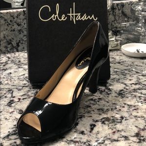 Cole Haan Peep-Toe Pump